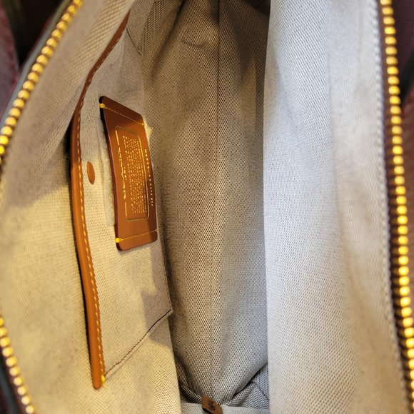 ❤️SOLD❤️ Coach Harmony Hobo Mixed Leather Suede - Picture 13 of 16